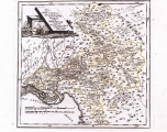 REILLY, FRANZ JOHANN JOSEPH VON: MAP OF THE COUNTIES OF GRADIPKA AND GORICA WITH TOLMIN